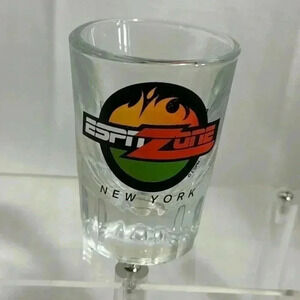 Shot‎ Glass: ESPN Zone New York NEW UNUSED
